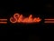 Shakes neon sign