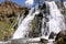 Shaki waterfall, height 18 meters, Armenia, Syunik region, north of Sisian city
