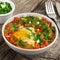 Shakshuka with egg