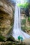 Shakuransky waterfall at the Kodori gorge, Abkhazia