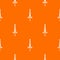 Shaky wheat pattern vector orange