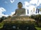 The Shakyamuni Buddha Statue of Karma Choeling monastery close up