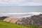 Shale Rock Layers on North Devon Coast near Hartland Quay, England, UK