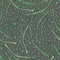 shallot twigs and pieces green vector seamless pattern