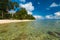 Shallow Crystal Clear Water Wild Pristine Beach