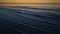 Shallow depth of field showing waves - Beautiful vivid sunset in Jurmala, Bulduri, Latvia 2019 - Colorful bright colors