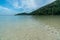 Shallow water coral reef in Mai Ngam beach, Surin island national park, Phang Nga, Thailand