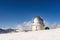 Shamakhi Astrological Observatory in winter time