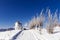 Shamakhi Astrological Observatory in winter time