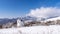 Shamakhi Astrological Observatory in winter time