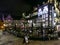 Shambles Square at night, Manchester, England