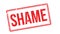 Shame rubber stamp