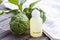 Shampoo made from bergamot helps inhibit hair loss, build strong hair roots.