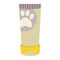 Shampoo with a paw for animals, cats, dogs, animal care