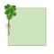 Shamrock Bouquet Template. St. Patrick`s Day Design For Template. Green Irish Good Luck Charm. Watercolor St` Patrick`s Day Design