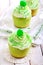 Shamrock cupcakes