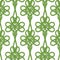 Shamrock flower background.