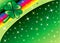 Shamrock Rainbow Background 2