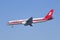 Shanghai Airlines Boeing 757, B-2842 landing in Beijing, China