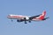 Shanghai Airlines Boeing 757, B-2843 landing in Beijing, China