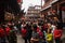 Shanghai- Cheng Huang Temple during the Labour Day- crowds of visiting tourists