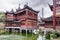 Shanghai, China - circa September 2015: Yu Yuan Garden and Bazaar on Jin Jiao Road area in Shanghai