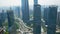 Shanghai, China - May 21, 2019: Financial Center With Skyscrapers And Tower