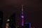 Shanghai City Night, Oriental Pearl Tower, night economy