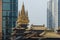 Shanghai - golden Tower and Roofs