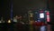 Shanghai skyline at night video