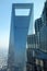 Shanghai world financial center and jinmao tower