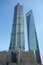 Shanghai world financial center and jinmao tower