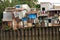 Shanty houses in Saigon