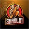 Shaolin esport mascot logo design