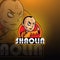 Shaolin esport mascot logo design