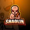 Shaolin mascot esport logo design