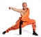 Shaolin warrior monk