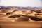 The shape of sand dunes in lut desert