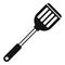 Shape spatula icon simple vector. Domestic equipment