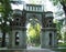 Shaped Grape gates in Tsaritsyno Park