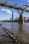 The Shard and the Millennium Bridge in London