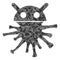 Shard Mosaic Virus Robot Icon