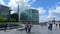 The Shard skyscraper tower as view from London borough of southwark.