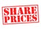 SHARE PRICES