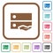 Shared drive simple icons