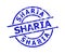 SHARIA Blue Round Unclean Badge
