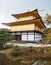 The shariden at Rokuon-ji or Kinkaku-ji Golden Pavilion is a Zen Buddhist temple in Kyoto, Japan