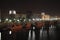 Sharjah Creek at night