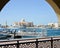 SHARJAH, UAE - February 14, 2023: Sharjah - port. Sharjah is located along the northern coast of the Persian Gulf on the