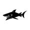 Shark Aggressive logo design vector modern illustration template